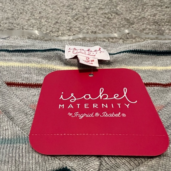 Isabel Maternity light weight colorful sweater - Picture 2 of 2